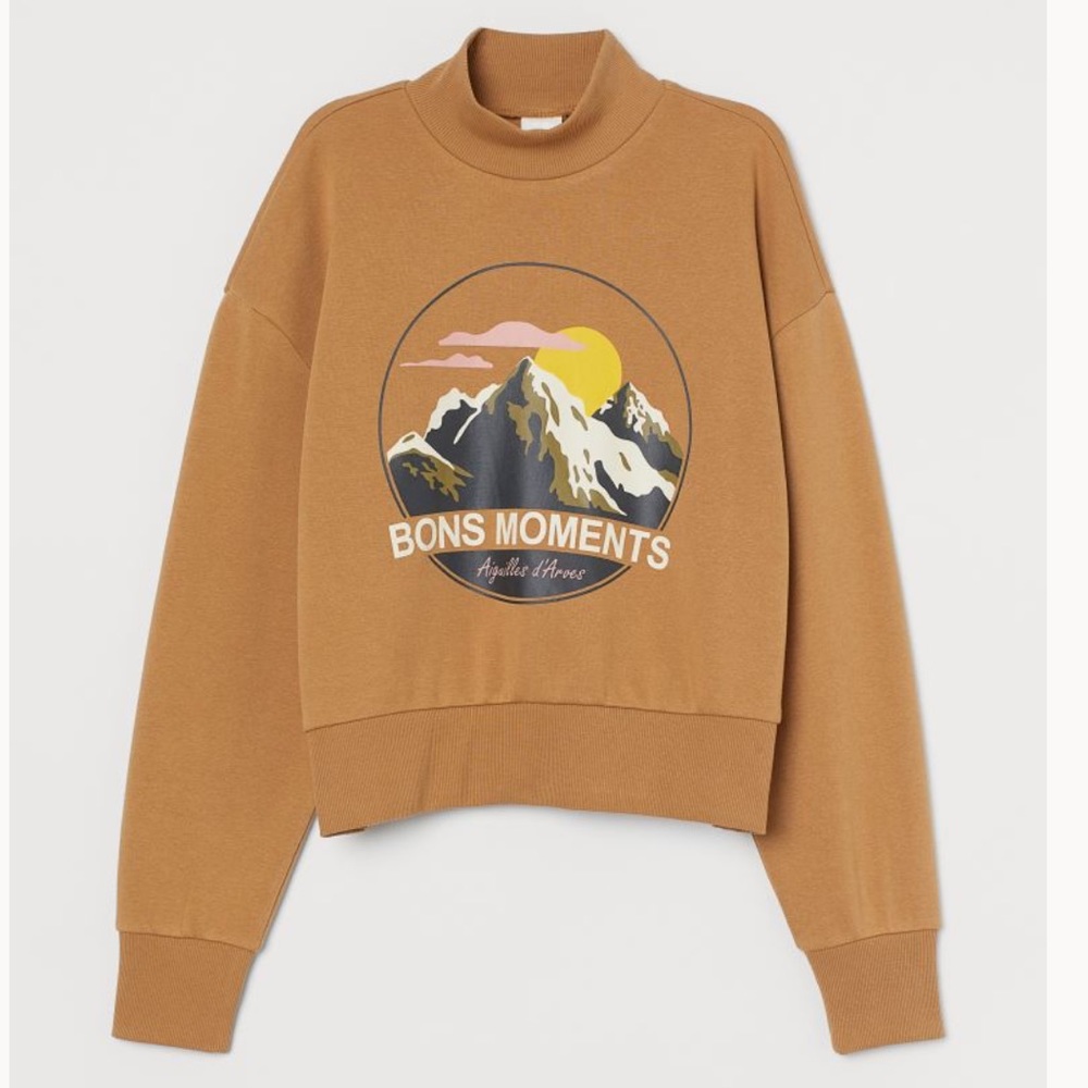 H&M Mock Neck Sweatshirt